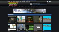 Desktop Screenshot of minecraftgameplay.net